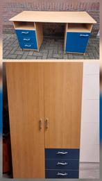 Bureau met bijbehorende kast tiener, Gebruikt, Minder dan 100 cm, 25 tot 50 cm, 50 tot 100 cm