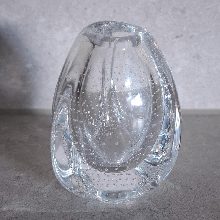 Floris Meydam Beukennootje Vaas Spijkerglas, Huis en Inrichting, Woonaccessoires | Vazen, Overige kleuren, Minder dan 50 cm, Glas