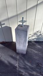 Betonpoer / Neut 20cm x 20cm - 60cm hoog, Ophalen of Verzenden, Zo goed als nieuw