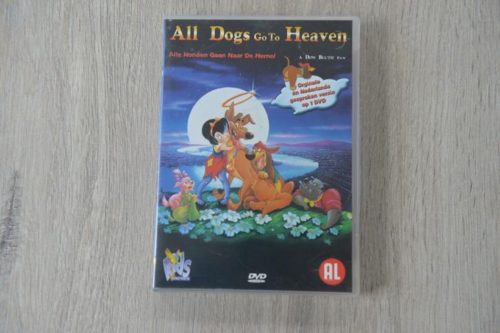 ALL DOGS GO TO HEAVEN  // ALLE HONDEN GAAN NAAR DE HEMEL, Cd's en Dvd's, Dvd's | Tekenfilms en Animatie, Amerikaans, Alle leeftijden