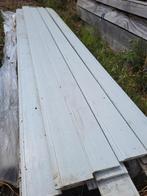 Rabat Planken 19mm wit gespoten diverse lengetes, Nieuw, Geïmpregneerd, Plank, Minder dan 25 mm