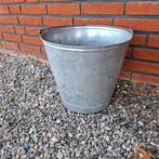 Mooie Emmer zink, Huis en Inrichting, Emmers, Ophalen of Verzenden, Gebruikt, Zink, Met handgreep