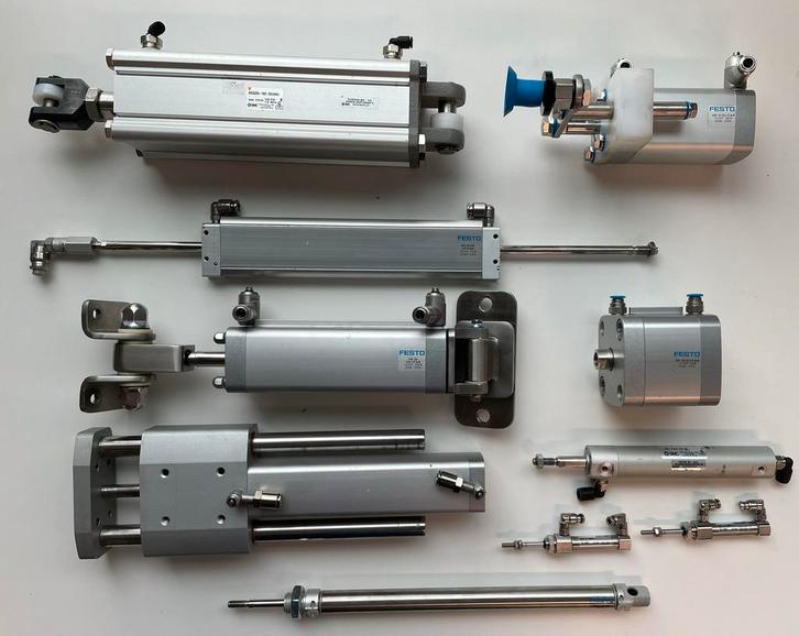 Festo en SMC cilinders actuator pneumatiek luchtcilinders, Doe-het-zelf en Verbouw, Gereedschap | Machine-onderdelen en Toebehoren