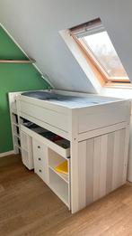 LifeTime halfhoogslaper incl. bureau, Kinderen en Baby's, Kinderkamer | Stapelbedden en Hoogslapers, Ophalen, Zo goed als nieuw