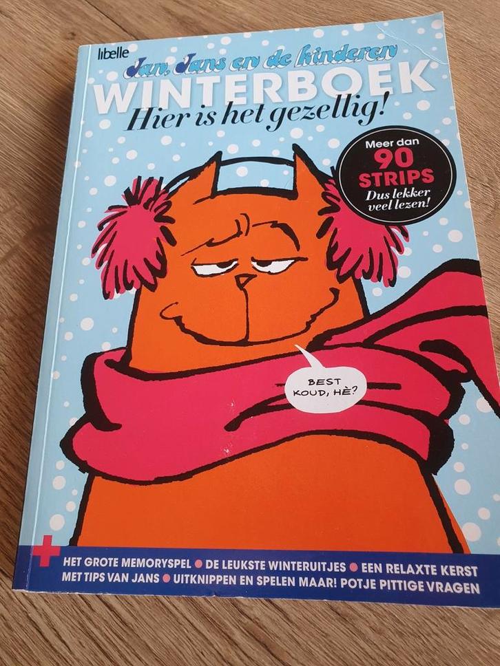Jan Jans en de kinderen winterboek 2018 Libelle, Boeken, Stripboeken, Zo goed als nieuw, Eén stripboek, Ophalen of Verzenden