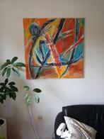 There's always a river somewhere, schilderij van Ed Bos, Antiek en Kunst, Ophalen