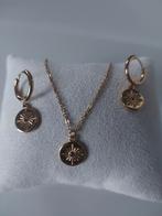 Sieraden setje rvs in goud, Verzenden, Nieuw, Goud, Overige materialen