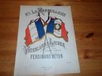 Ferdinand beyer - la marseillaise - la brabanconne, Gebruikt, Ophalen of Verzenden, Artiest of Componist, Piano