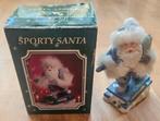 Sporty Santa (Sportieve Kerstman) Kerst Figuur, Ophalen of Verzenden, Gebruikt