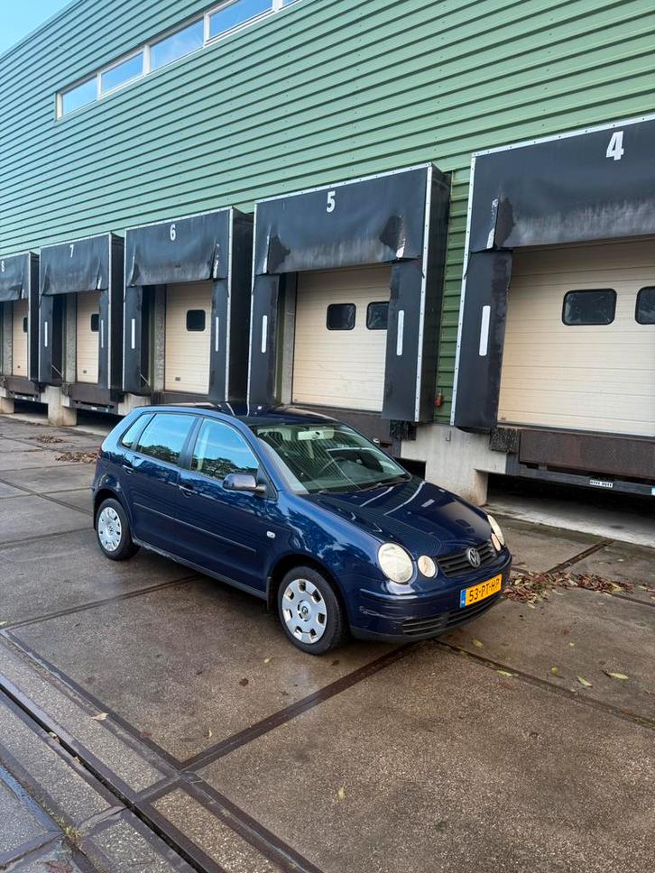 Volkswagen Polo 1.4 55KW 2004 Blauw, Auto's, Volkswagen, Bedrijf, Polo, Benzine, C, Hatchback, Handgeschakeld, Origineel Nederlands