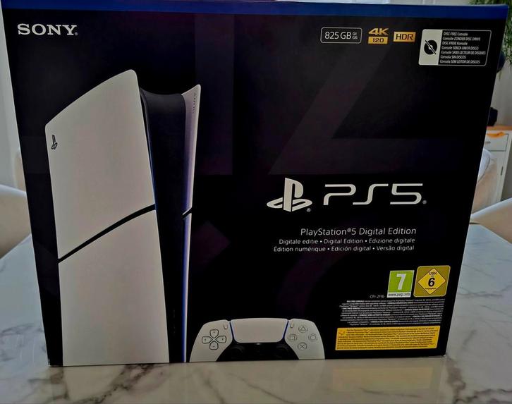 PlayStation 5 Digital Edition(AI) - Nieuw in doos!, Spelcomputers en Games, Spelcomputers | Sony PlayStation 5, Nieuw, Playstation 5 Digital