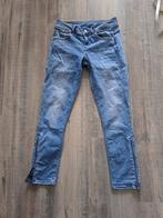 Gstar dames 7/8 jeans W29L36 met ritsjes Lynn mid skinny, Ophalen of Verzenden, Zo goed als nieuw, Blauw, W28 - W29 (confectie 36)