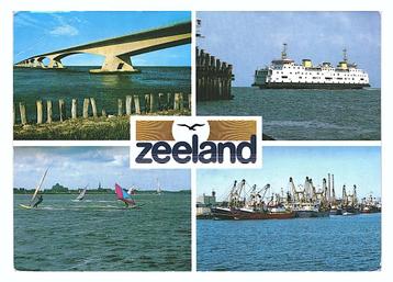 38993	Zeeland	1988 Brug Veerboot Vissersvloot	 Gelopen met p beschikbaar voor biedingen