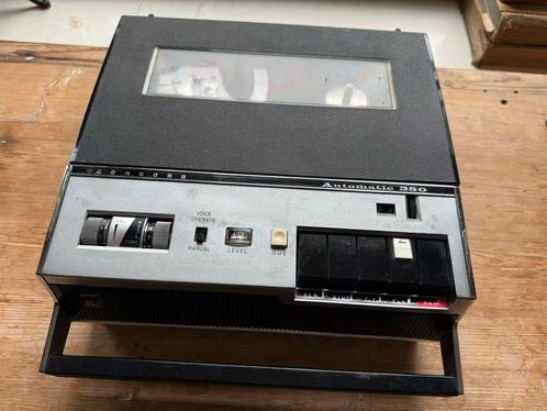 Concord Automatic 350 Bandrecorder, Audio, Tv en Foto, Bandrecorders, Bandrecorder, Met stofkap, Ophalen