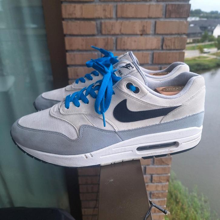 Nike Air Max 1 Platinum Tint - Maat 46, Kleding | Heren, Schoenen, Gedragen, Sneakers of Gympen, Overige kleuren, Ophalen of Verzenden