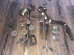 Handvatten Bk doree pannen vuurvast bruin €10 p/st, Ophalen, Gebruikt, Overige materialen, Pannenset