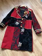 Carnavalsjas 42/44 met hoed, Carnaval, Maat 42/44 (L), Ophalen of Verzenden, Zo goed als nieuw