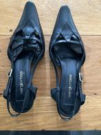 Zwarte slingbacks van Sergio Rossi, Schoenen met lage hakken, Sergio Rossi, Verzenden, Zwart