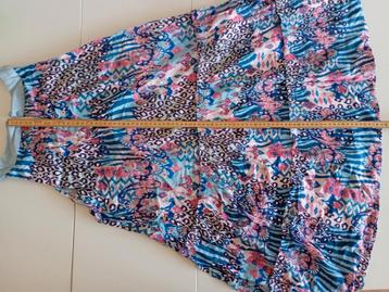 Mercy Clash Print jurk in Blauw  beschikbaar voor biedingen