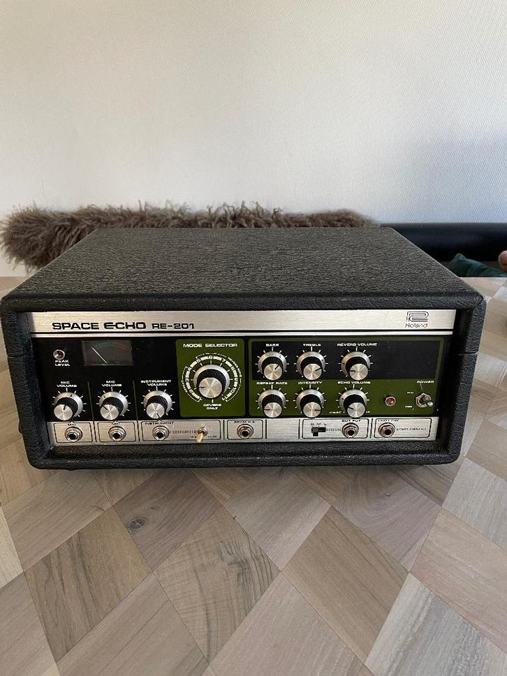 Roland RE-201 Space Echo, Muziek en Instrumenten, Effecten, Gebruikt, Delay of Echo, Reverb, Ophalen of Verzenden