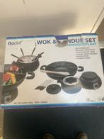 Bodum Wok & Fondue Set - Nieuw in doos!, Witgoed en Apparatuur, Gourmetstellen, Ophalen of Verzenden, Nieuw, 4 t/m 7 personen