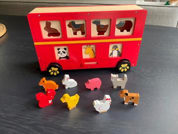 Bigjigs bus vormenstoof nieuw beschikbaar voor biedingen