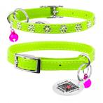 WAUDOG Glamour Flower Kattenhalsband Groen 22-30 cm -35%!!!, Ophalen of Verzenden, Nieuw