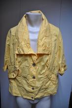 AA48 Super gaaf Geel jasje maat 50, Kleding | Dames, Grote Maten, Ophalen of Verzenden, Zo goed als nieuw, Geel, Jasje of Colbert