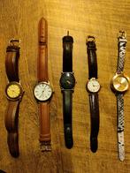 9 dames horloges, Sieraden, Tassen en Uiterlijk, Horloges | Dames, Staal, Gebruikt, Ophalen of Verzenden, Polshorloge
