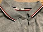 Moncler- polo grijs lange mouw maat L, Kleding | Heren, Ophalen of Verzenden, Gedragen, Maat 52/54 (L), Grijs