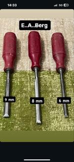 E.A. Berg Beitels - Set van afmeting 6-8-9 mm, Ophalen of Verzenden, Gebruikt