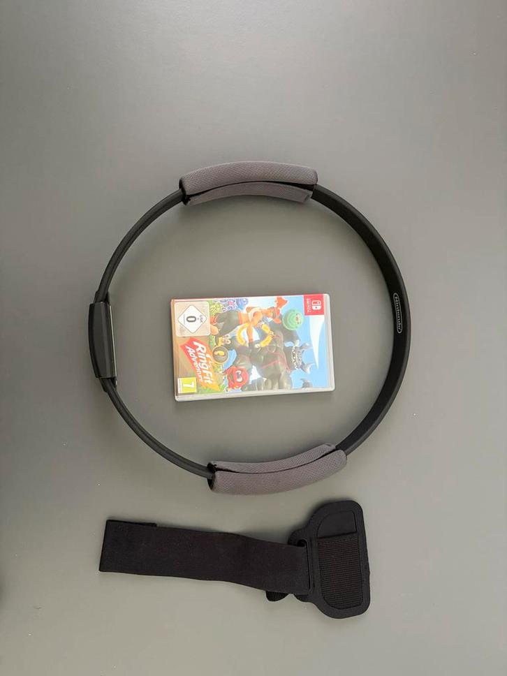 Nintendo Switch Ring Fit Adventure - Compleet!, Spelcomputers en Games, Games | Nintendo Switch, Zo goed als nieuw, Sport, 1 speler