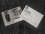 2 kaarten Museum De Lakenhal Leiden met Floris Verster, Twee personen, Ticket of Toegangskaart