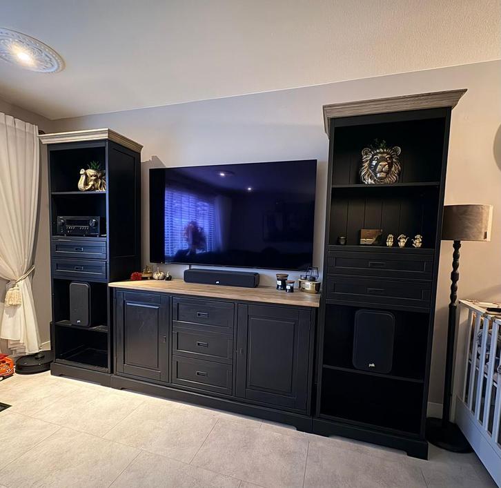 Haco toulouse meubelset. Dressoir & boekenkasten, Huis en Inrichting, Kasten | Wandmeubels, Gebruikt, Minder dan 100 cm, 150 tot 200 cm