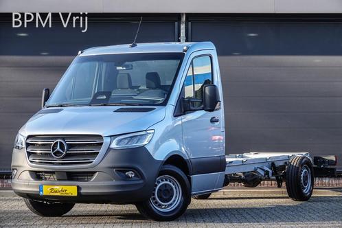 Mercedes-Benz Sprinter L3 | 319Cdi 190Pk 9G-Tronic | Chassis, Auto's, Bestelauto's, Bedrijf, Te koop, ABS, Adaptive Cruise Control