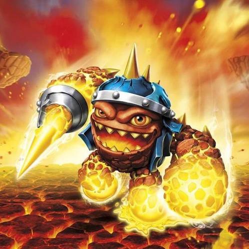 Skylanders Superchargers Lava Lance Eruptor, Spelcomputers en Games, Games | Overige, Zo goed als nieuw, Avontuur en Actie, 2 spelers