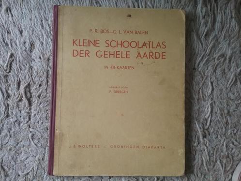 Kleine Bosatlas (1956 45ste druk), Boeken, Atlassen en Landkaarten, Gelezen, Bosatlas, Wereld, 1800 tot 2000, Ophalen of Verzenden