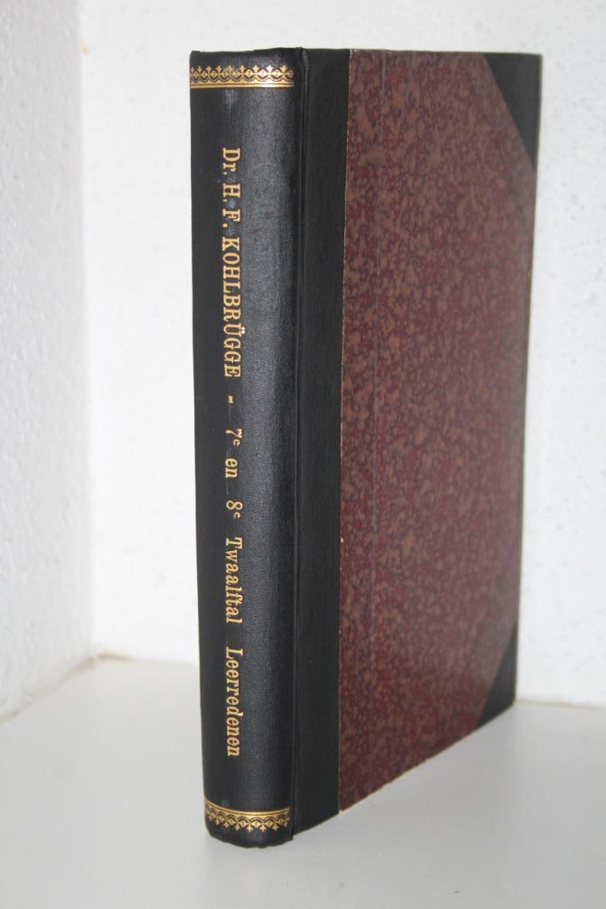 H.F. Kohlbrugge - Zevende en achtste twaalftal (1913), Boeken, Godsdienst en Theologie, Gelezen, Christendom | Protestants, Ophalen of Verzenden