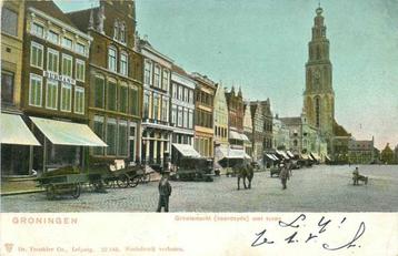 (300-083-043) Groningen Grootemarkt met toren beschikbaar voor biedingen