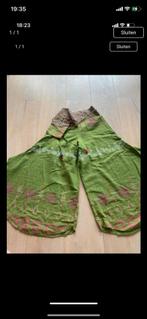 Harembroek one size katoen hippie Ibiza nieuw, Verzenden, Nieuw, Maat 38/40 (M), Groen