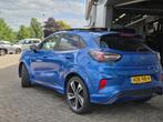 Ford Puma 1.0 EcoBoost 155PK, Hybrid ST-Line X Panoramadak,, Voorwielaandrijving, Euro 6, Blauw, Leder en Stof