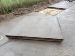 Gebruikte Stelcon Betonplaten – 200x200x12 cm, Verzenden, Gebruikt, Beton, Overige typen