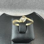 Gouden Ring | 14k | 1,65g | slagring | mt 17,75 | 385780, Gebruikt, Ophalen of Verzenden, 17 tot 18, Dame