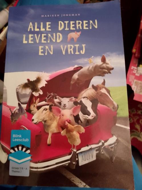 Boek alle dieren levend en vrij  jkinderury, Boeken, Kinderboeken | Jeugd | 10 tot 12 jaar, Zo goed als nieuw, Verzenden