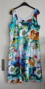 kleurrijke jurk maat xl, Ophalen of Verzenden, Gedragen, Maat 46/48 (XL) of groter, Onder de knie