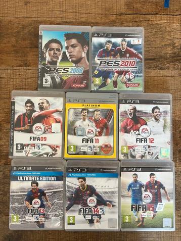 Playstation 3 Games bundel - voetbal games beschikbaar voor biedingen