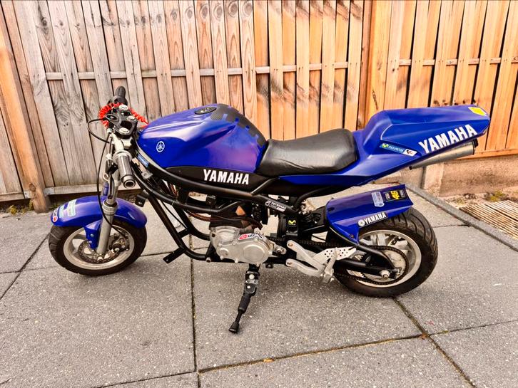 Yamaha look midibike 49cc, Fietsen en Brommers, Minibikes, Midibikes en Pitbikes, Gebruikt, Overige typen, Ophalen