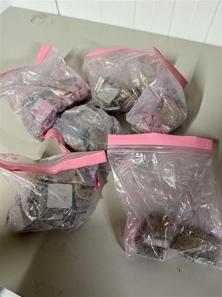 1kg cpu gepinde cpu voor goud, Computers en Software, Processors, Gebruikt, Ophalen of Verzenden