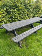 Twee XXL Picknicktafels, Ophalen, Gebruikt, Inklapbaar, Rechthoekig