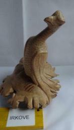 INDONESIË HOUTSNIJWERK * VOGEL * Uit een Stuk *, Antiek en Kunst, Kunst | Beelden en Houtsnijwerken, Verzenden